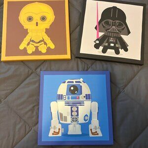 Star Wars Canvas Art Bundle